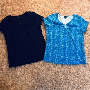 Rafaella Short Sleeve Tee Top Shirt